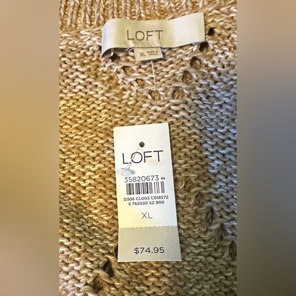 Loft knit sweater NWT - Picture 5 of 5